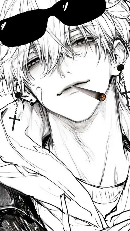 5 Giữa mảng đen rộng, Hei Darker than Black đeo mặt nạ lệch, áo cổ cao và mắt khuất sau lớp bóng sâu.