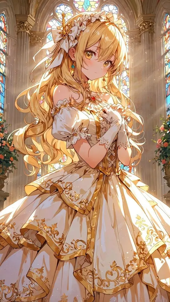 3 Trên nền phố mưa, nhân vật lấy vibe Ryuko Matoi xoay lưng, ảnh anime nữ chất hiện rõ qua áo đỏ đen và tóc bay.