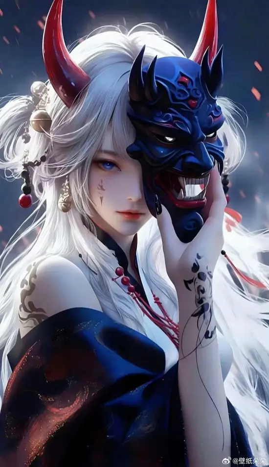 69 Ảnh Anime Nữ Ngầu phong cách cyberpunk, nổi bật giữa thành phố đêm mưa
