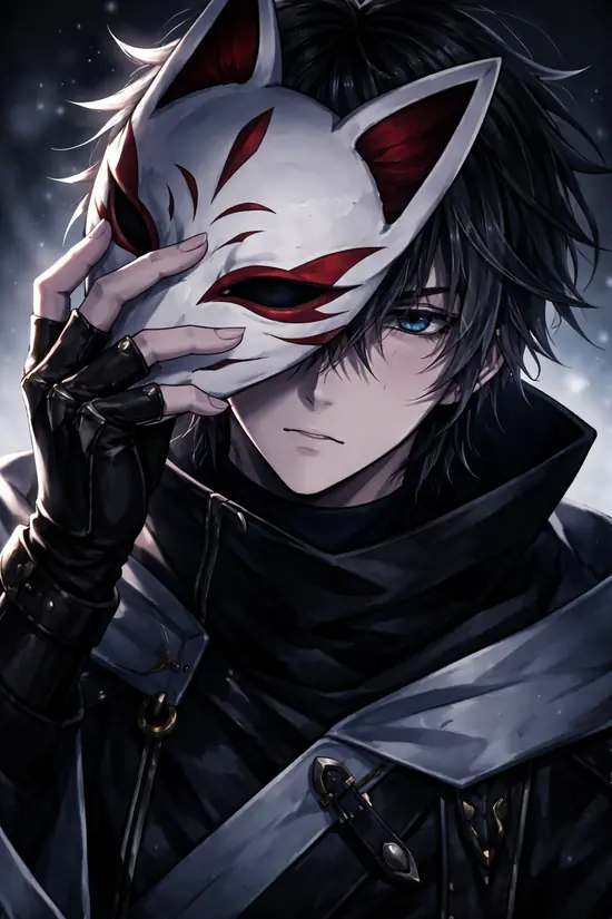 75 Hình Anime Nam Ngầu Cá Tính phong cách chiến binh thanh kiếm và ánh nhìn dứt khoát
