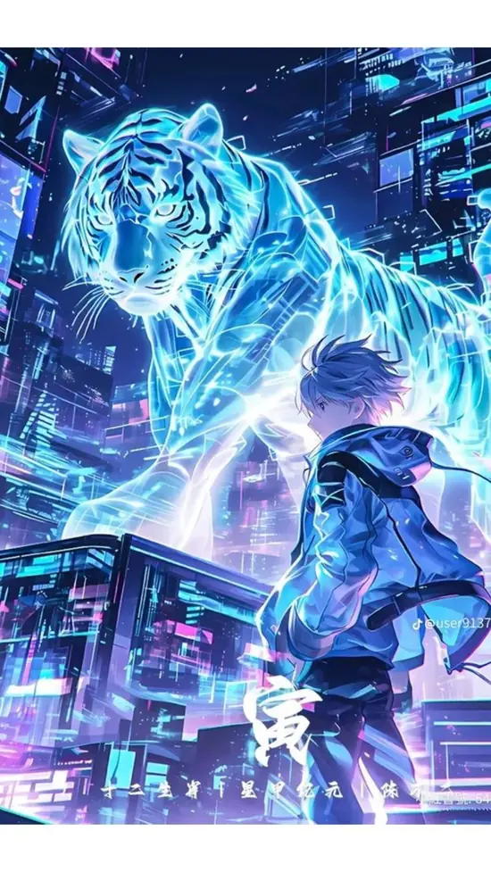 6 Khung ảnh cận mặt cho thấy avatar anime nam tóc đen, mắt xám, cổ áo cao và biểu cảm bình thản trước nền phố đêm.