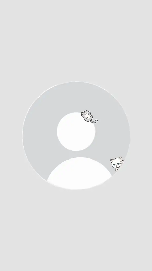29 Mảng trắng ở vai kết hợp đầu tròn xám tạo cấu trúc tối giản, không thể hiện trang phục hay biểu cảm cá nhân