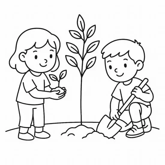 33 Bạn nhỏ đứng cạnh tấm pin mặt trời trên mái nhà, khuôn mặt hào hứng nhìn ánh nắng chiếu xuống