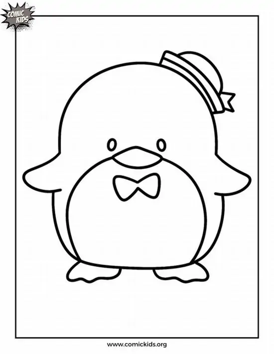 1 Bộ tranh tô màu Tuxedosam đáng yêu cho bé khám phá chú chim cánh cụt Sanrio mê nơ và kem