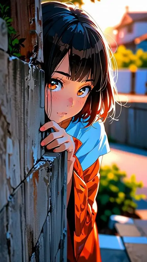99 Hình Nền Điện Thoại Anime với ánh sáng nghệ thuật rực rỡ màu sắc tương phản rõ rệt