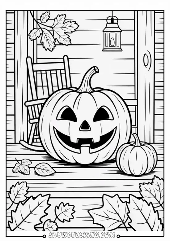 70 Tranh Tô Màu Quả Bí Ngô phong cách Halloween giúp bé vui chơi và phát triển sáng tạo