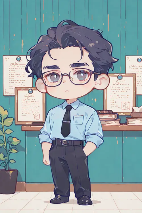 83 Ảnh Học Sinh Chibi Cute ngộ nghĩnh trong sân trường rộn ràng giờ ra chơi