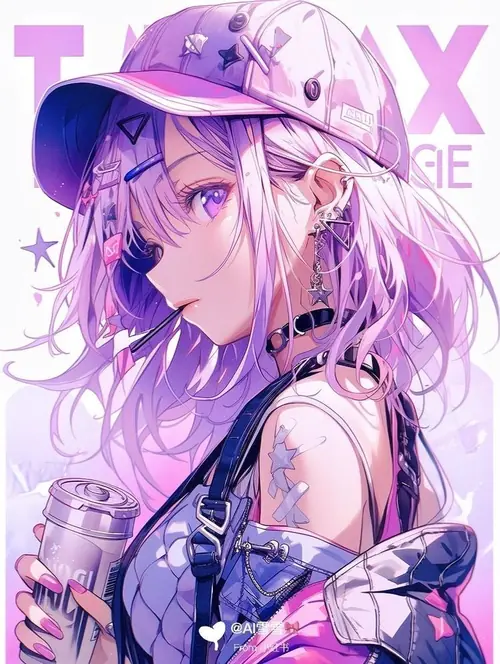 77 Ảnh Avatar Nữ Anime Cool Ngầu trong khung cận mặt và bảng màu lạnh lùng