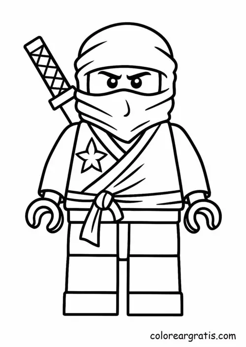 29 Một đường kiếm cong được vẽ phía trước ninja, thể hiện động tác xoay người dứt khoát trên nền sân đá.
