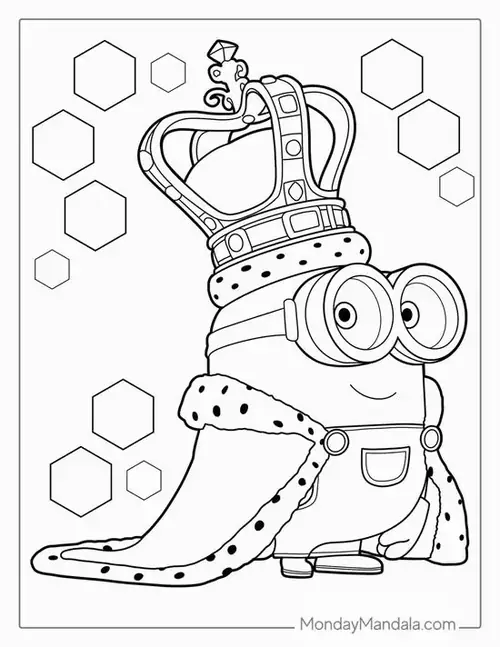 7 Ba nhân vật Minions chen nhau trước cửa, mỗi người mang một biểu cảm ngộ nghĩnh khác hẳn.