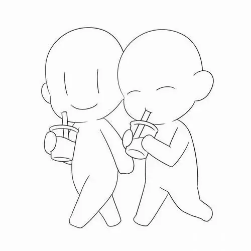 15 Cậu bé trong mẫu chibi đáng yêu đang tạo hình nhân vật bằng các nét chì mềm.